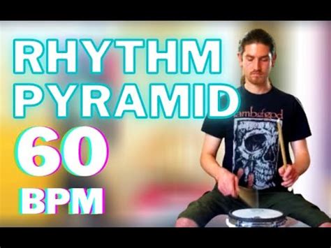 drum pyramid swift|Rhythm Pyramid Drum Exercise 60bpm [AMAZING WARM UP.